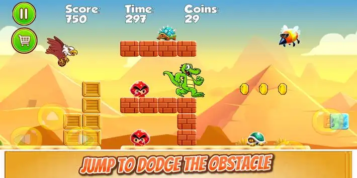 Little Crocodile Adventure Game Playyah Com Free Games To Play