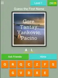 Name Game Screen Shot 4