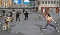 Wonder Girl Fighting : crime chase Screen Shot 15