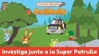 La Super Patrulla: Animales preescolares en Safari Screen Shot 0