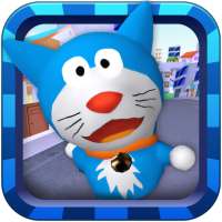 3D Monsuke Cat Robot Run