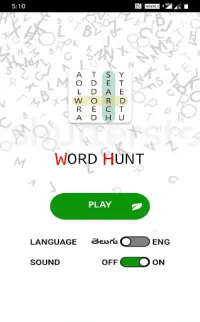 Pada Keli - Telugu Word Search Screen Shot 0