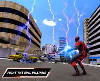 Light Speed Hero Rescue City : Flying Rope Hero 3d Screen Shot 14
