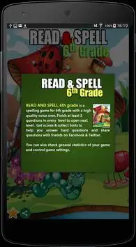 Read & Spell Game Sixth Grade Screen Shot 6