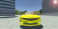 Camaro Drift Simulator:City Drive-Car Games Racing Screen Shot 1