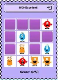 Monster Memory Match Screen Shot 2