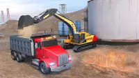 Excavator Crane Driving Sim Screen Shot 2