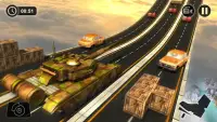 Impossible Army Tank Driving Simulator Tracks Screen Shot 11