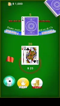 blackjack orihinal Screen Shot 1