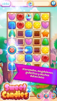 Sweet Candies 2 - Match 3 Screen Shot 1