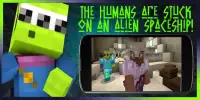 Alien Escape map for MCPE mini-game PE Screen Shot 1