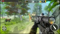 atirador de atirador real : jogos tiro com animais Screen Shot 0