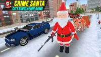 Santa Claus Rope hero Crime City Action Game Screen Shot 1