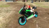 Motorcycle Driving Simulator 3D Screen Shot 1