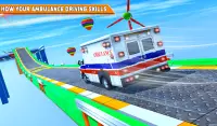 Mega Ramp Car Stunts - Ambulance Car Stunts Game Screen Shot 7