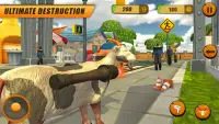 NY City Crazy Angry Goat - Animale selvatico Screen Shot 12