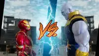 World Superhero Fighter Champion Ring Arena Battle Screen Shot 2