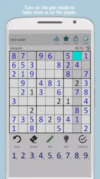 Sudoku - Jeux Français et Sudoku Gratuits Screen Shot 1