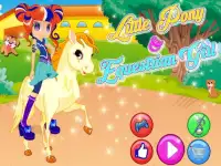 Little Pony и Конная девушка Screen Shot 7