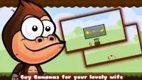 Kenny Kong wants Bananas: Platform Runner & jumper Screen Shot 4