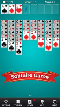 Spider Solitaire Game Screen Shot 1