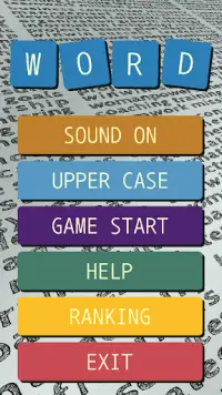 영어 단어 찾기 퍼즐 게임 Screen Shot 0