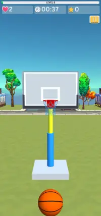 3D Basketbol Atışı Screen Shot 5