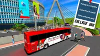 College Bus Simulator Dropping Spiel Screen Shot 8