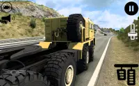 Jeux de camion de l'armée 3d Screen Shot 1