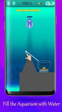 Lucky Fish - Garis Gambarkan Screen Shot 2