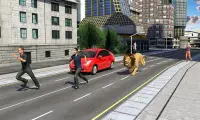 Angry Lion City Attack : Animal Hunting Simulator Screen Shot 1