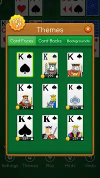 Spider Solitaire Game Screen Shot 3