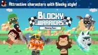 Blocky Warriors : Amazing Race Screen Shot 0