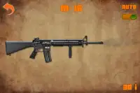 atirar M-16 vs AK-47: simulador de arma realista Screen Shot 6