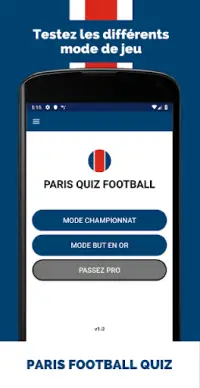 Paris Football Quiz Screen Shot 2