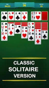 Solitaire Card Game Classic Screen Shot 1