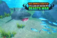 Animales de mar Batalla Clanes de agua Screen Shot 11