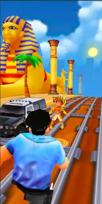 New Subway Adventure Runner Egypt Runubis Screen Shot 1