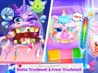 Unicorn Doctor - Save Jungle Pet Animals Screen Shot 3