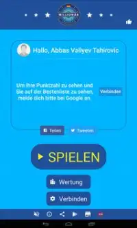 Neuer Millionär - Millionaire quiz game in German Screen Shot 8