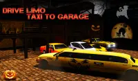 Halloween Night Taxi Driver 3D Car Driving Games Screen Shot 9