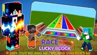 Lucky Block Race Mods Maps for MCPE Screen Shot 1
