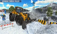 simulator excavator berat salju 2019 Screen Shot 3