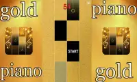 gold piano tiles - online piano Screen Shot 4