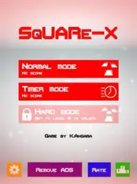 SqUARe-X Original puzzle game Screen Shot 10