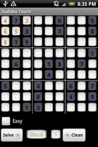 Sudoku Touch Screen Shot 0