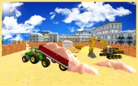 Tractor Sand Transporter Sim Screen Shot 7