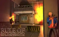 Regras de Battleground: Tiro Livre Survival Jogo Screen Shot 13