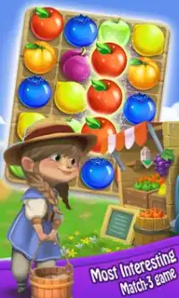 Fruit Farm Harvest Garden - Match 3 Screen Shot 0