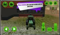 Pertanian Harvest Tractor Sim Screen Shot 11